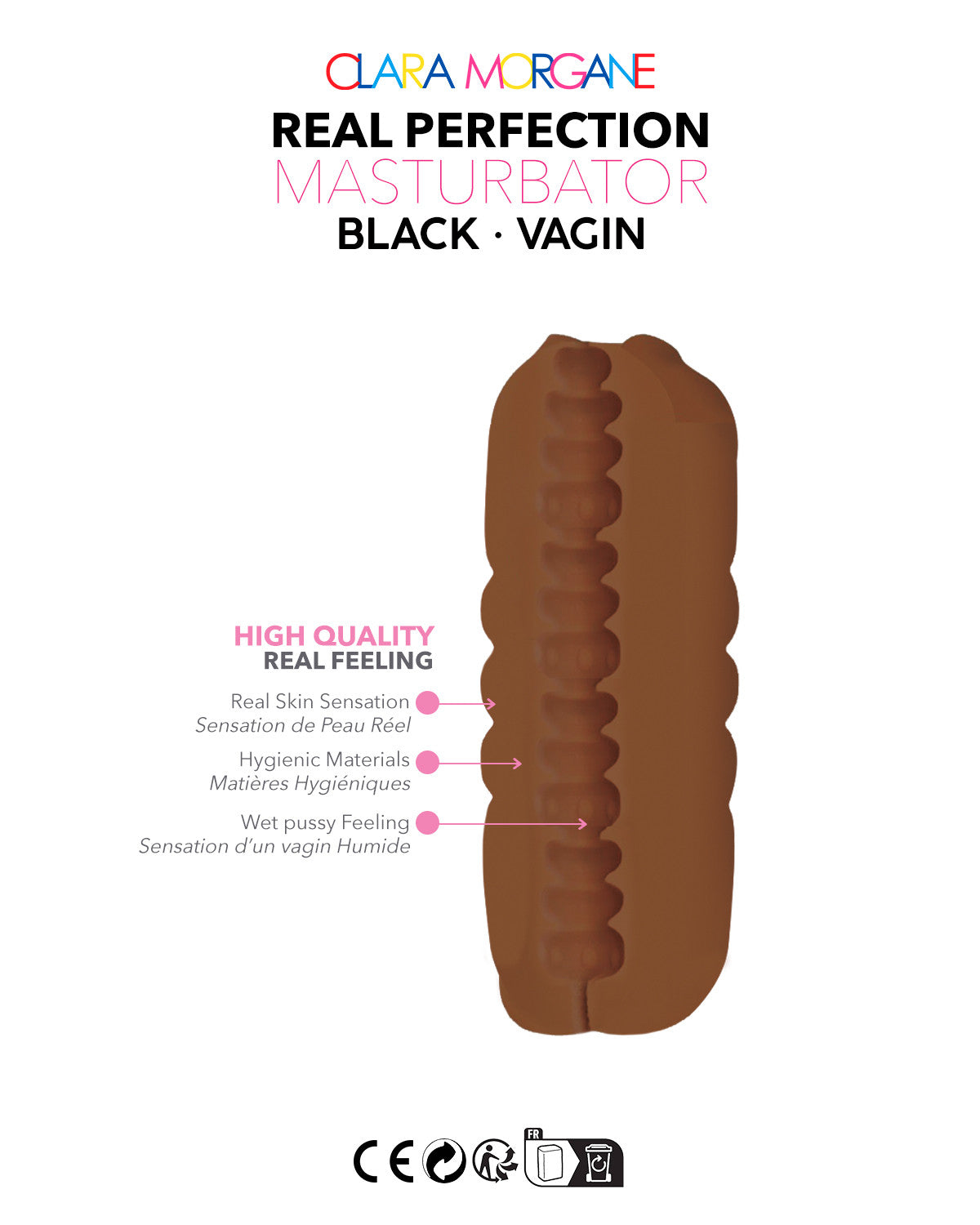 Real perfection masturbateur Vagin - Black – Clara Morgane – vue 4