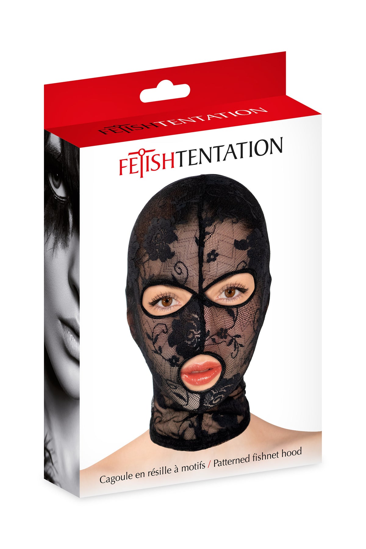 Cagoule fétichiste en dentelle Fetish Tentation – Fetish Tentation – vue 1