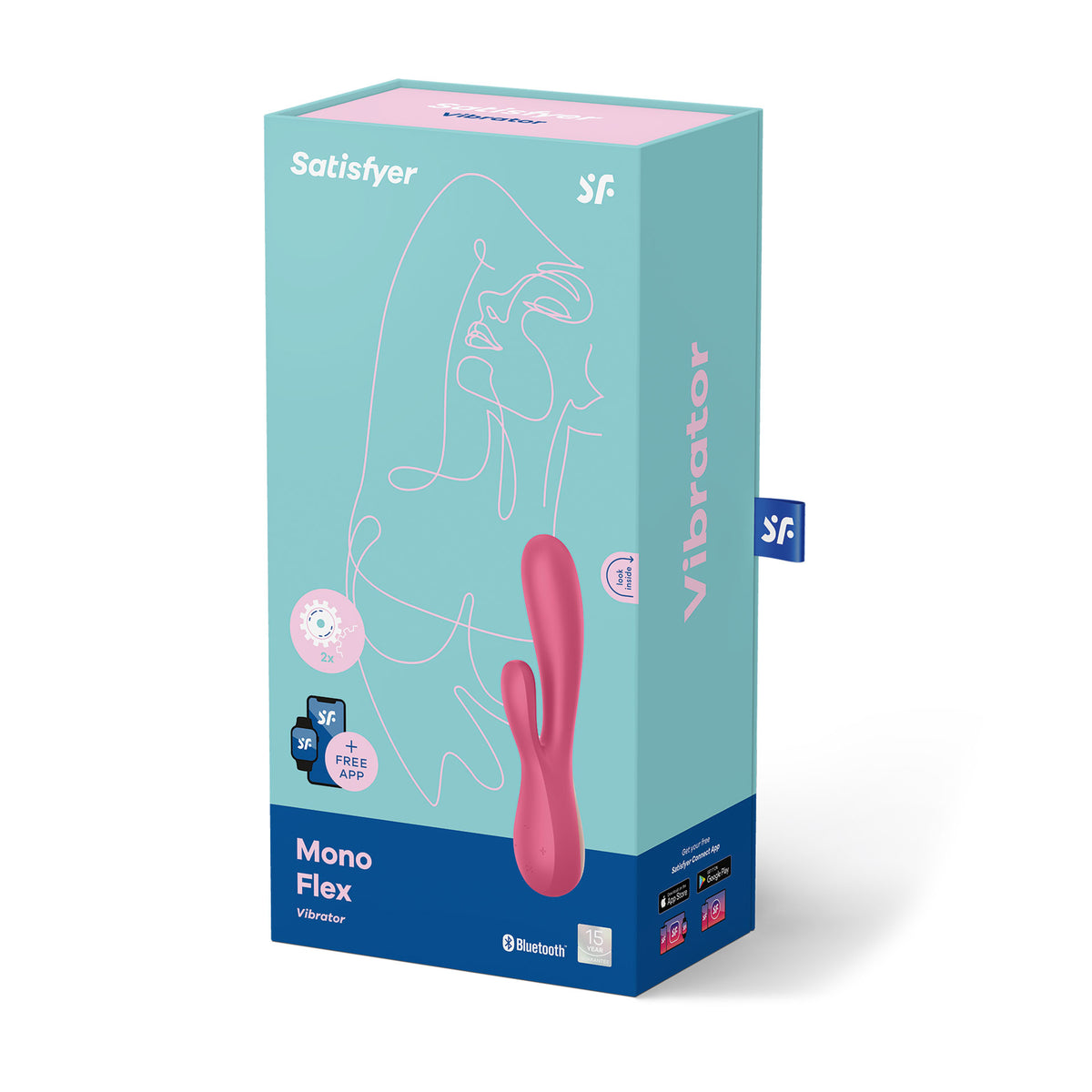 Vibromasseur connecté Satisfyer Mono Flex – Satisfyer – vue 4