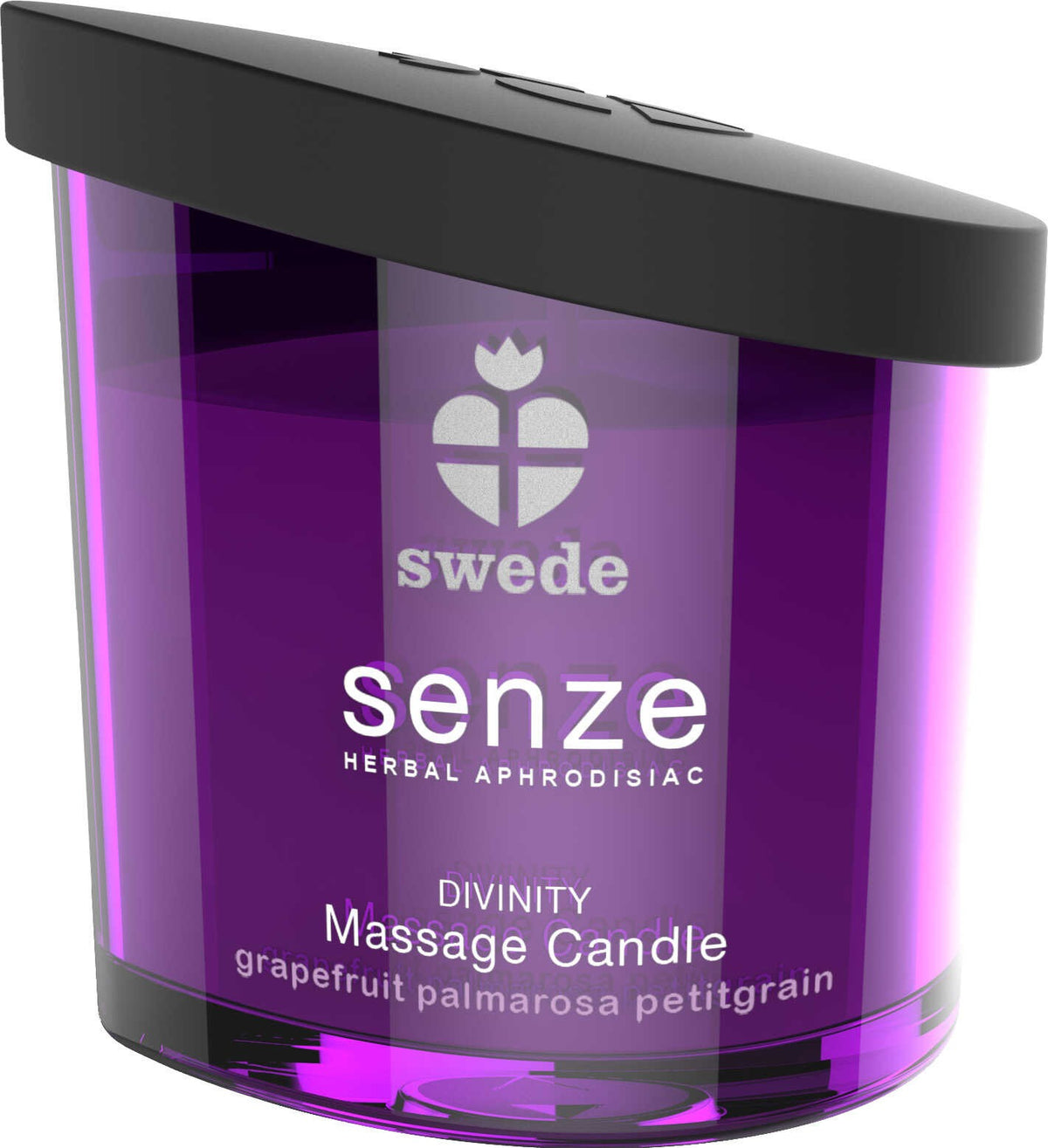Bougie de massage - Divinity - Grapefruit Palmarosa Petitgrain - 50 ml – Swede – vue 2