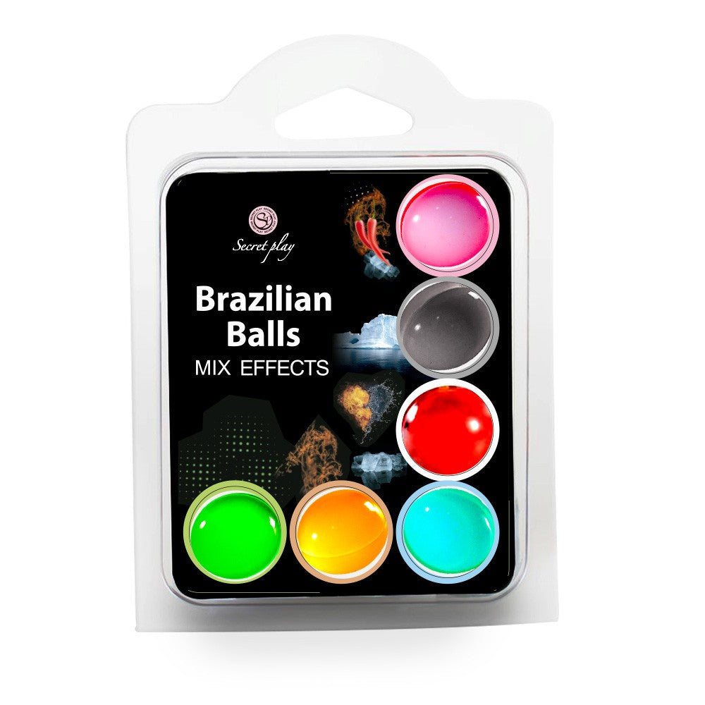 6 Brazilian Balls Differents effets 3701 – Brazilian Balls – vue 1