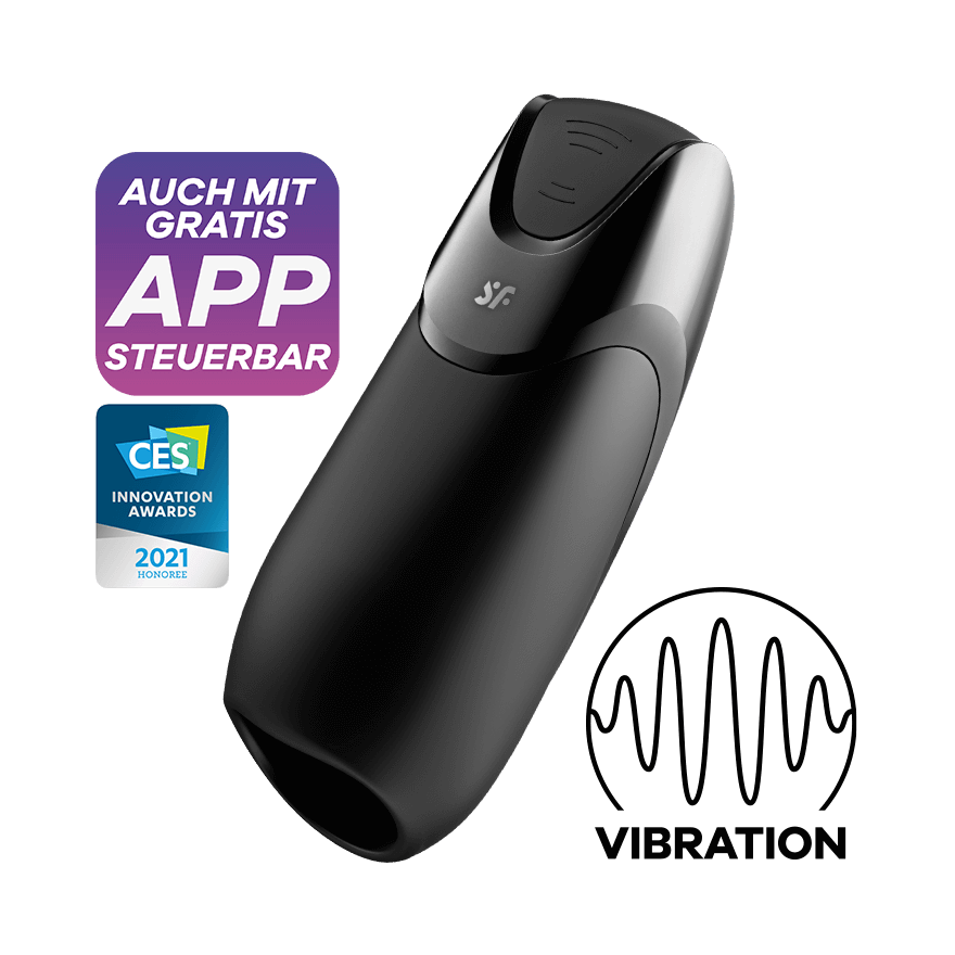 Men Vibration + Connect App - Noir – Satisfyer – vue 5