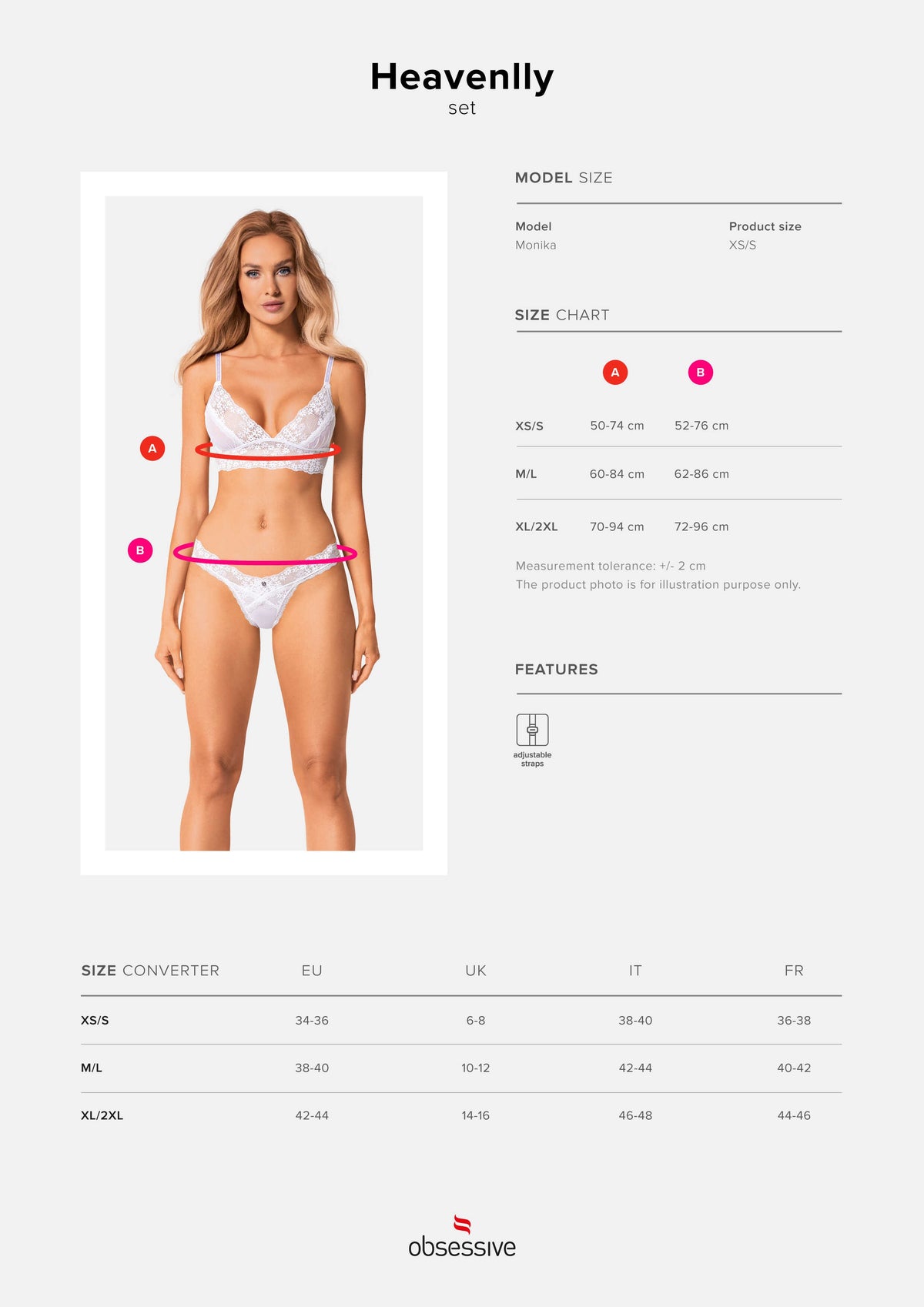 Heavenlly ensemble – Blanc – Obsessive – vue 9