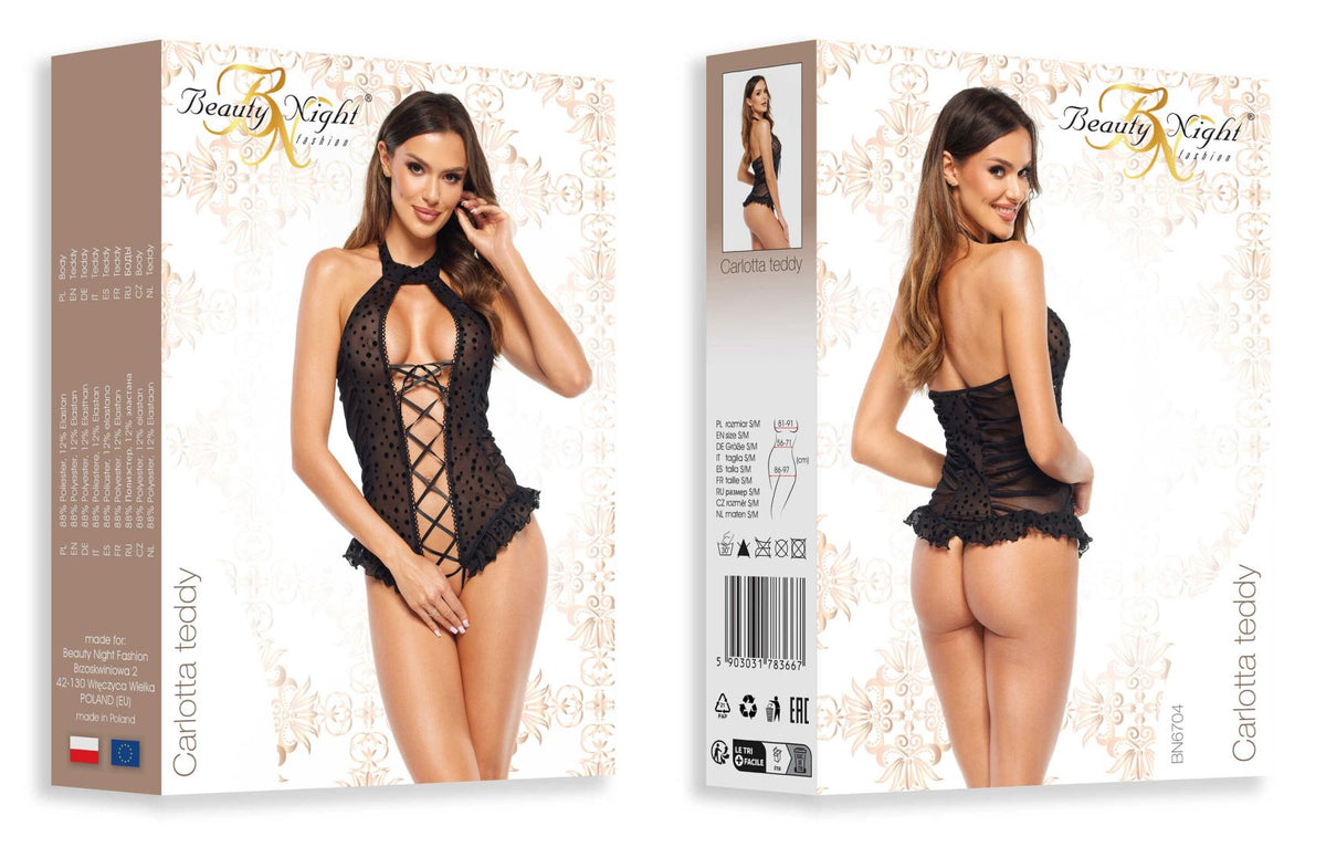 Carlotta body - Noir – Beauty Night – vue 8