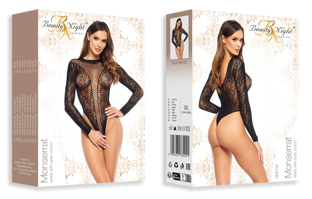 Monserrat body - Noir – Beauty Night – vue 7
