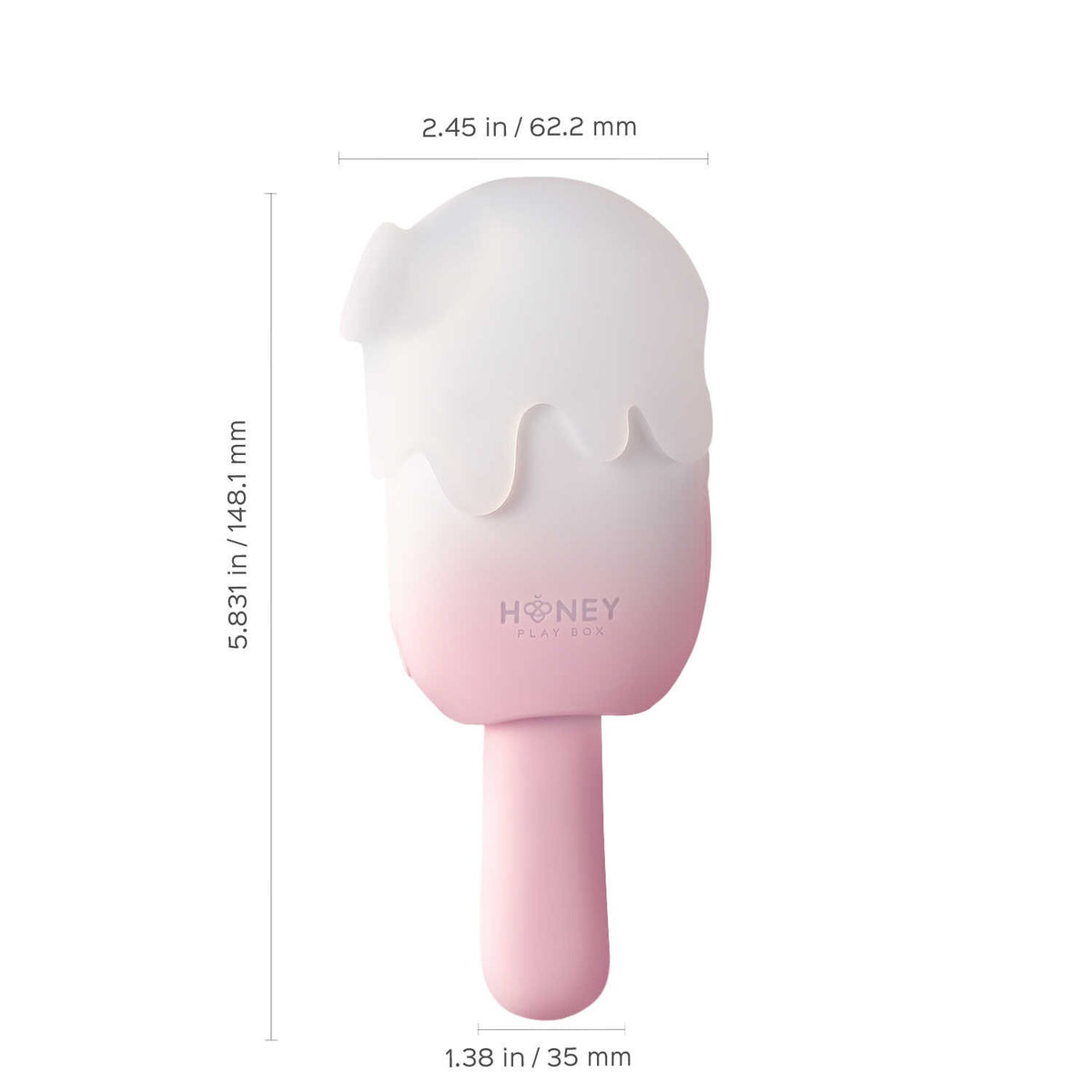 Bite me - Double Stimulateur clitoridien en forme de glace – Honey Play box – vue 5