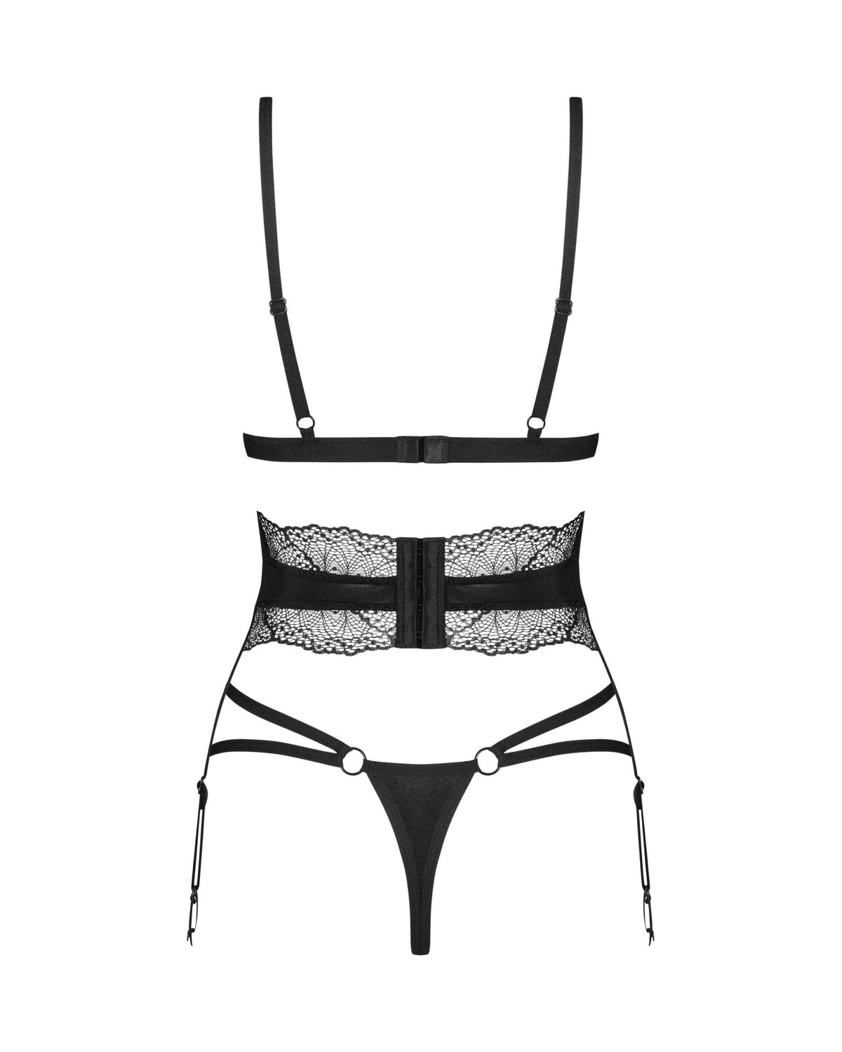 Lobellis ensemble 3 pièces - Noir – Obsessive – vue 7
