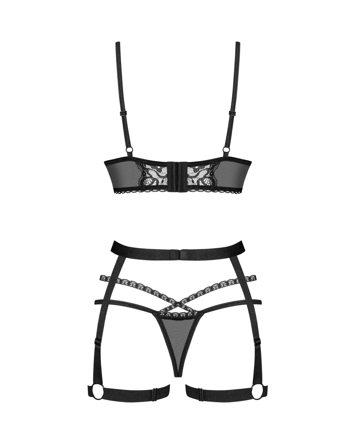 Blomentis ensemble 3 pièces – Noir – Obsessive – vue 7