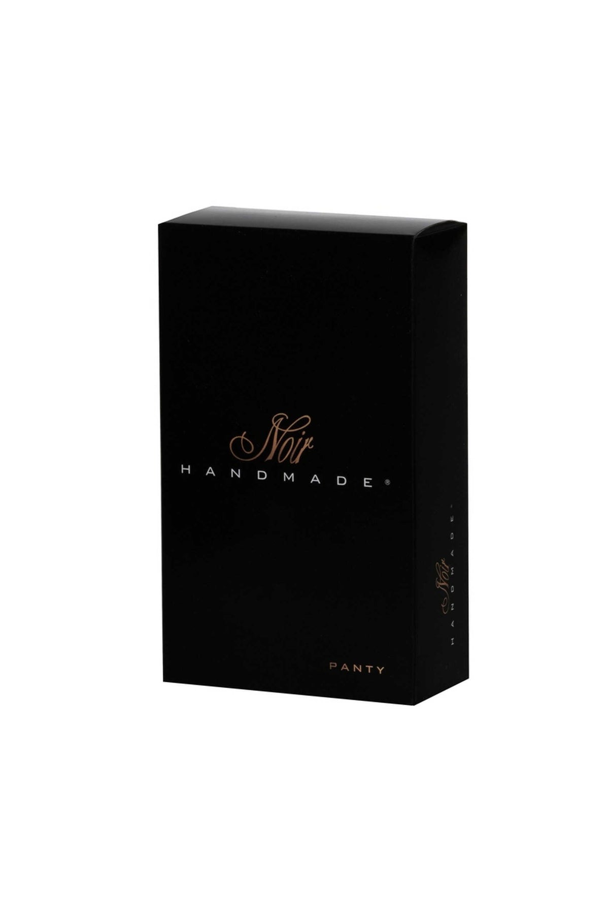P008 Culotte Powerwetlook avec fermoir doré – Noir Handmade – vue 6