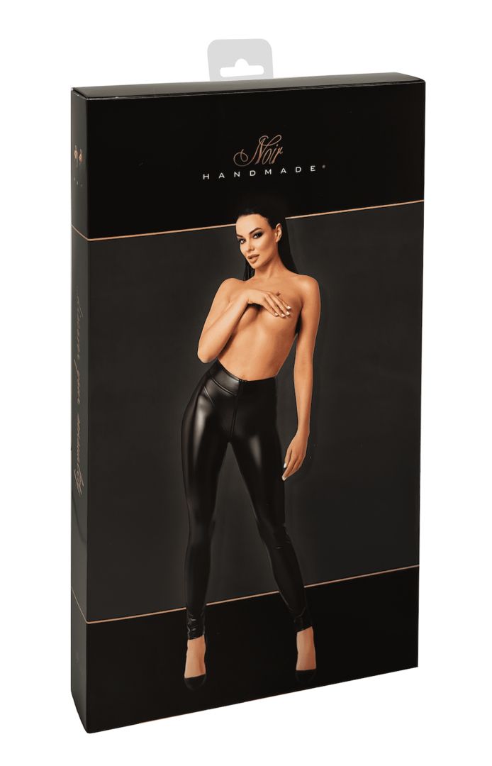 F332 legging Chimera – Noir Handmade – vue 9