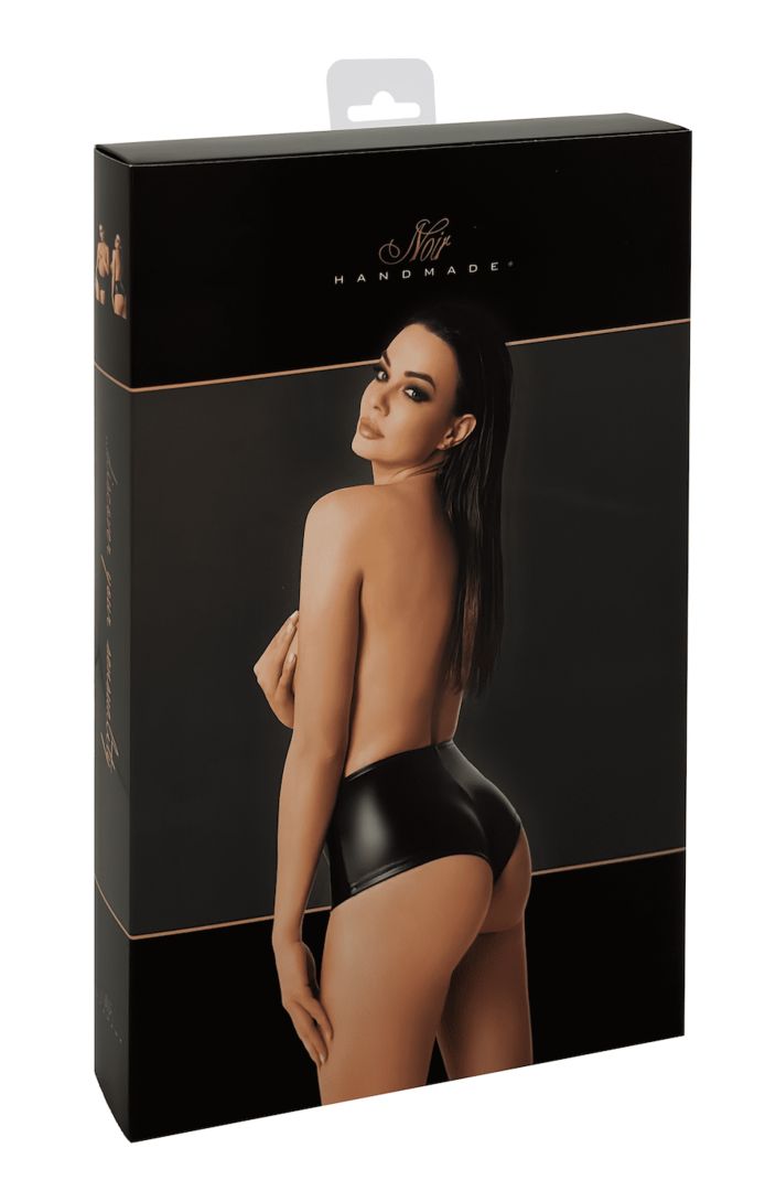 F335 Short Mysteria Noir – Noir Handmade – vue 4