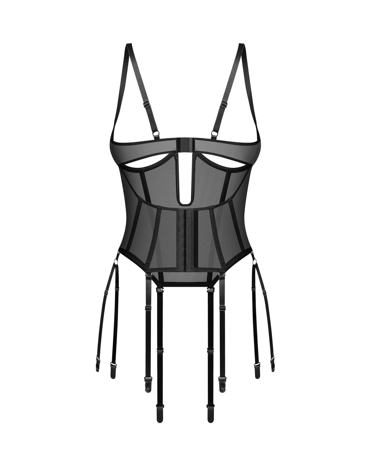 Euphori corset - Noir – Obsessive – vue 6