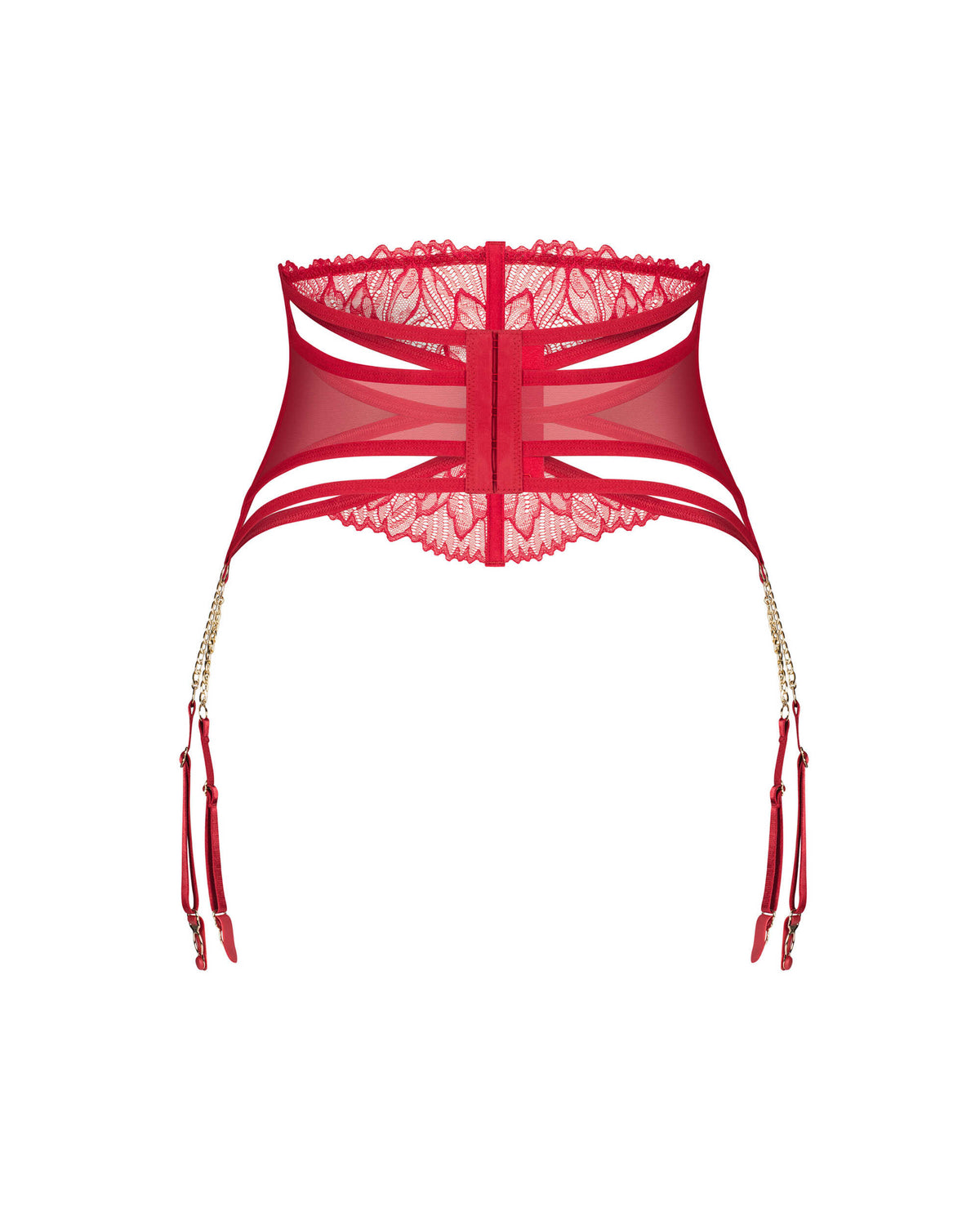 Matildea porte-jarretelles - Rouge – Obsessive – vue 6
