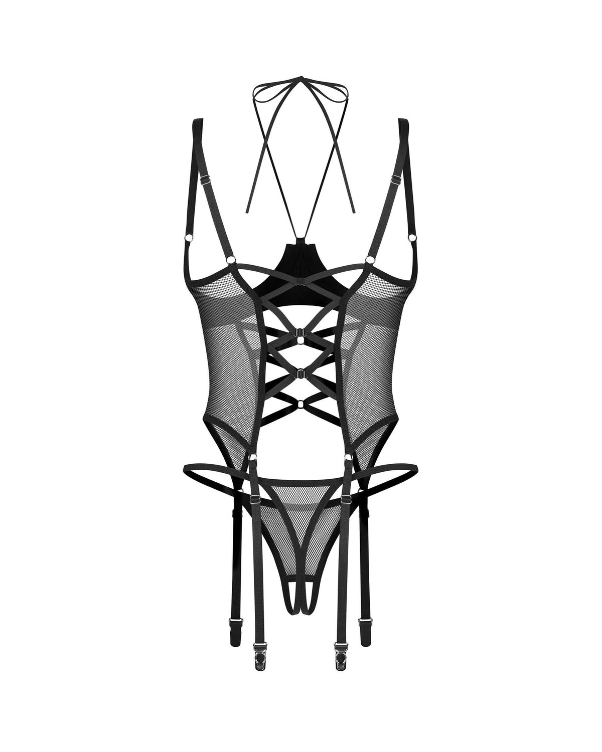 Dominna corset et string ouverts – Obsessive – vue 8