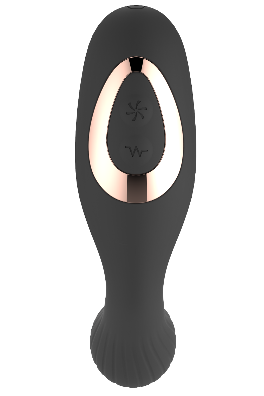 Stimulateur Clitoridien Vibromasseur Point G 2-en-1 DINA Noir – Coeur Ardent – vue 4