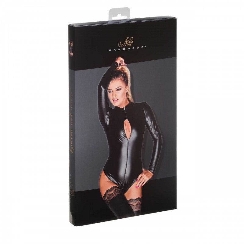 F134 Powerwetlook body Noir Handmade