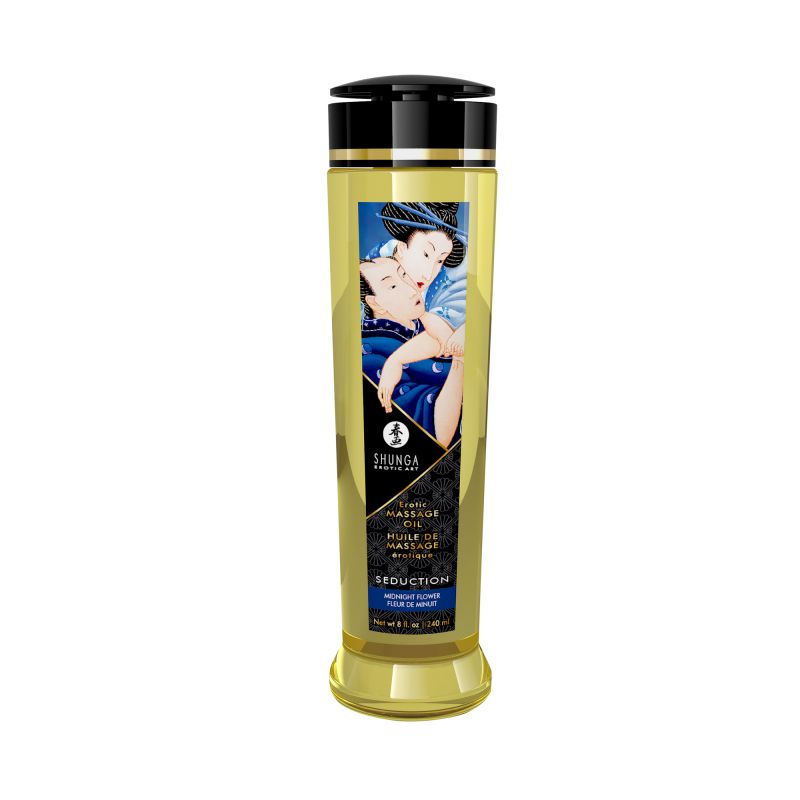 Huile de massage érotique - Fleur de minuit - 240 ml – Shunga – vue 2