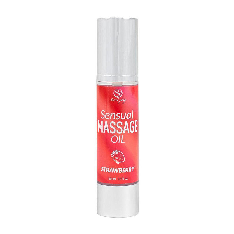 Huile de massage fraise 50 ml Secret Play