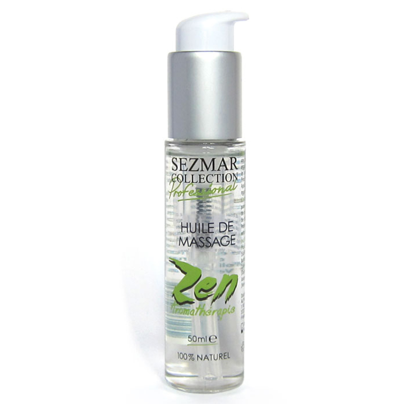 Huile de massage professionnelle ZEN 100% naturelle 50 ml – Sezmar – vue 2