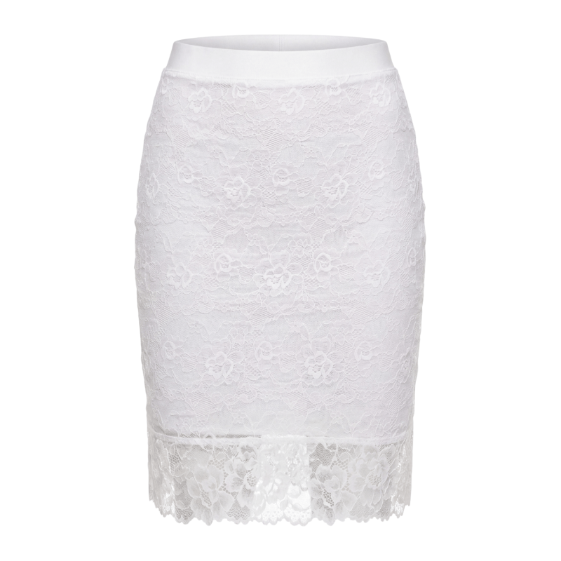 Jupe longue blanche Catalina Be lily Mode