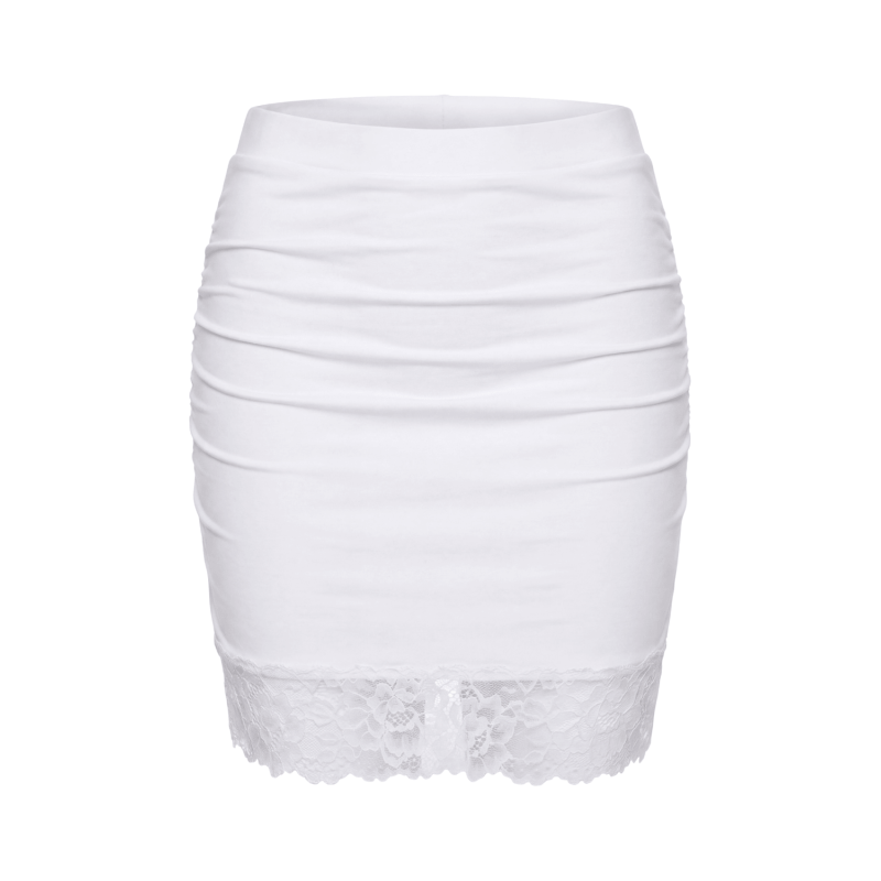 Jupe longue blanche Maria Be lily Mode