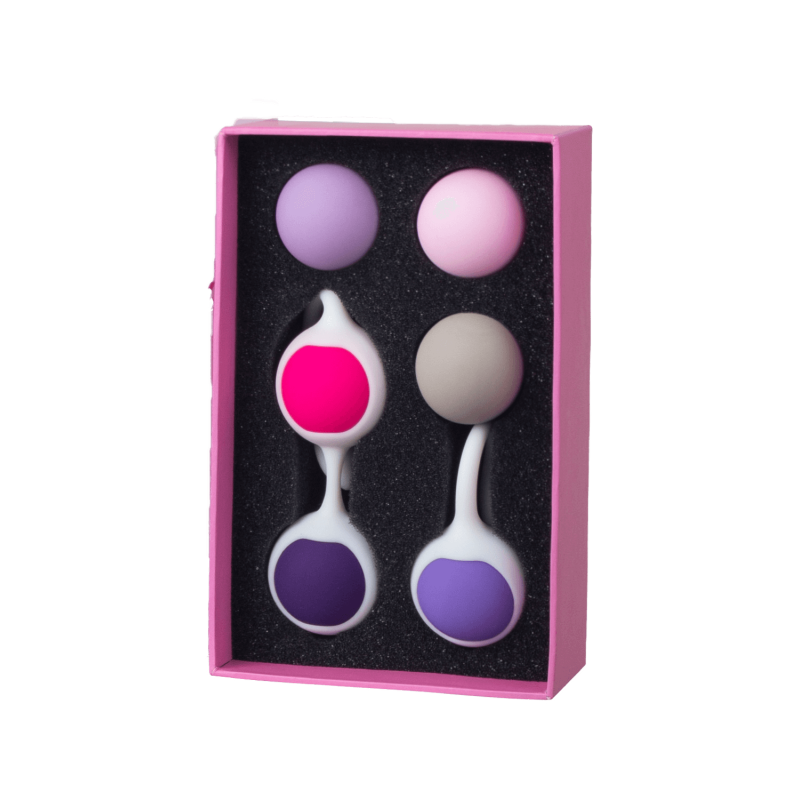 PERLA – Set de 6 Boules de Geisha Progressives – Coeur Ardent