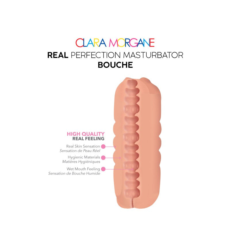 Masturbateur Real perfection Bouche Clara Morgane
