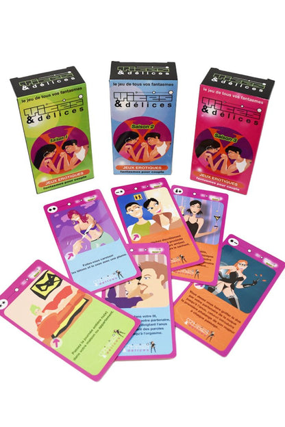 Jeu de cartes Vices et Délices Saison 3 – 76 gages