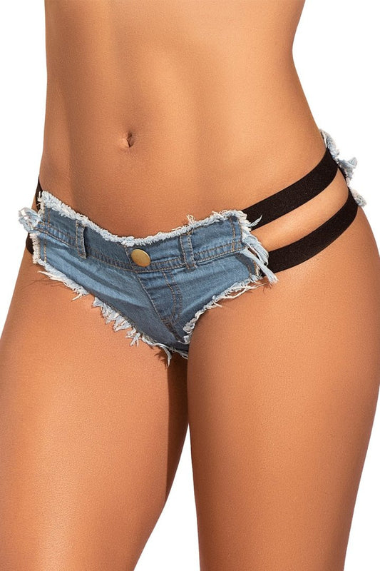Micro short original effet Jean – Mapalé – vue 1