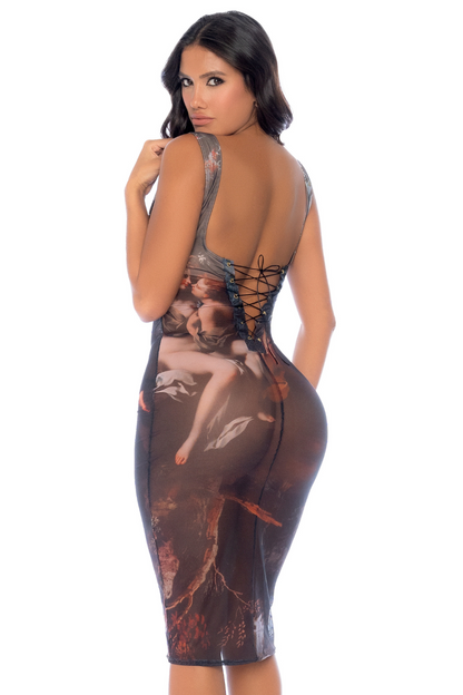 Robe Renaissance Transparente Amalfi Dream – Mapalé – vue 2