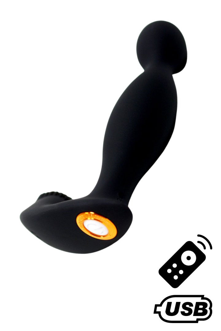 ELIOT, Stimulateur de prostate USB, avec télécommande, en silicone médical – Coeur Ardent – vue 3