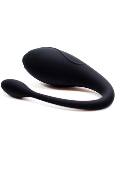 TANDEM Noir, stimulateur pour couple USB avec télécommande en silicone médical – Coeur Ardent – vue 4