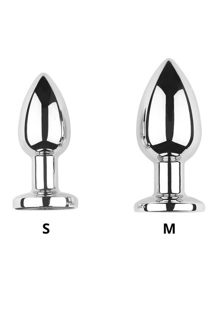 Plug vibrant acier inoxydable anal taille M avec télécommande, USB BOOTY – Coeur Ardent – vue 11