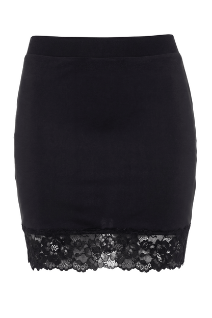 Jupe courte noire Marina – Be lily Mode – vue 3