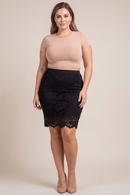 Jupe longue noire Catalina – Be lily Mode – vue 1
