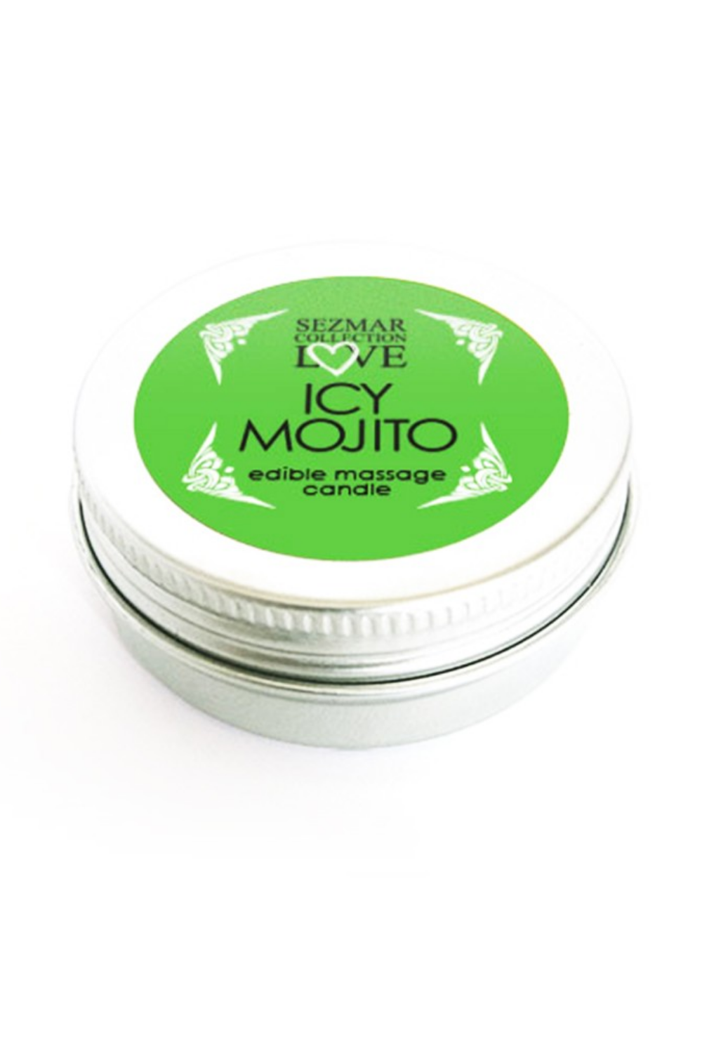 Mini Bougie de massage mojito 30ml 100% naturelle – Sezmar – vue 1