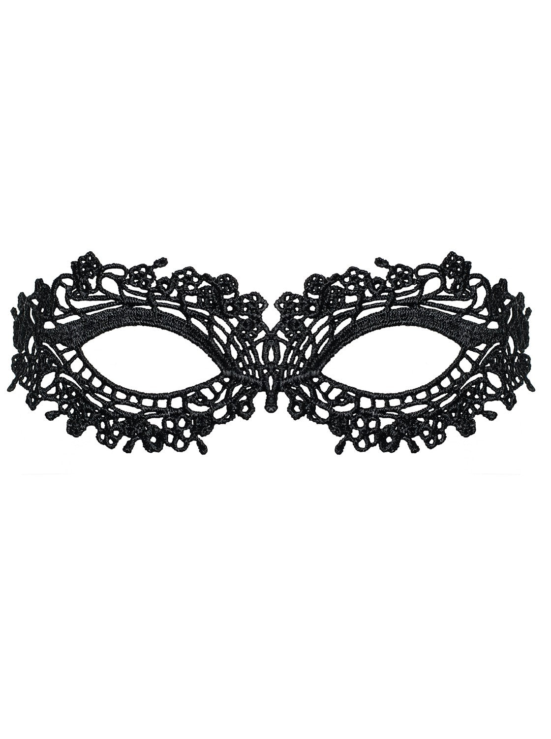 Masque A710 noir Obsessive avec ruban à nouer – vue 3