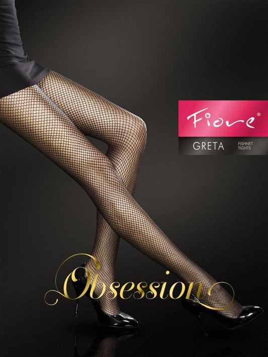Greta Collants – Noir – Fiore – vue 1