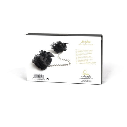 Menottes Frou Frou noires – Bijoux Indiscrets – vue 7