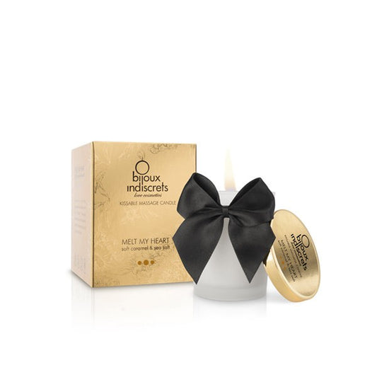 Bougie de massage embrassable - Caramel doux – Bijoux Indiscrets – vue 1