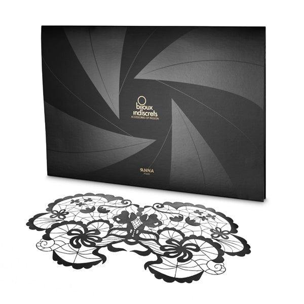 Masque Anna – Noir – Bijoux Indiscrets – vue 3