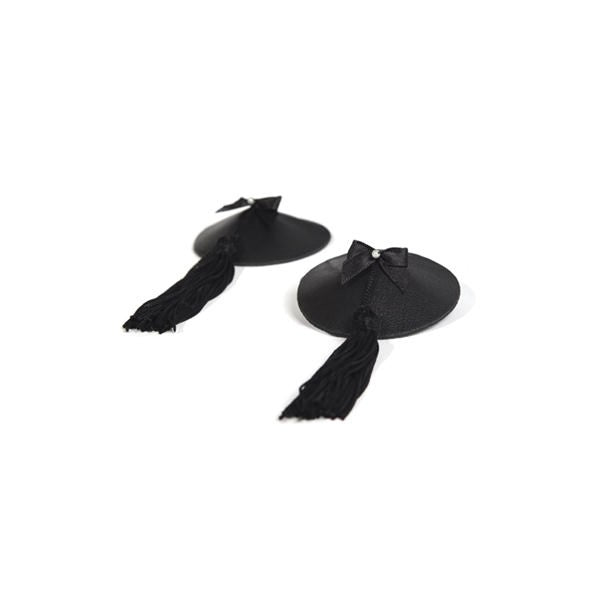 Cache-tétons Burlesque – Noir – Bijoux Indiscrets – vue 4