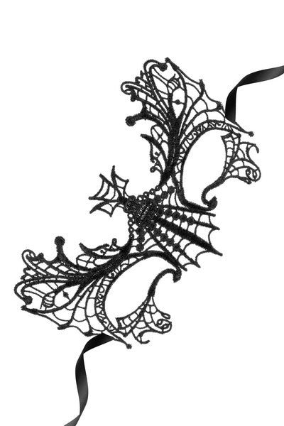 Masque souple noir en dentelle – Dreamy Fetish – vue 2