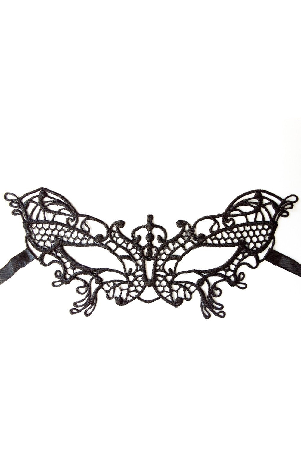 Masque souple dentelle Noire – Dreamy Fetish – vue 1