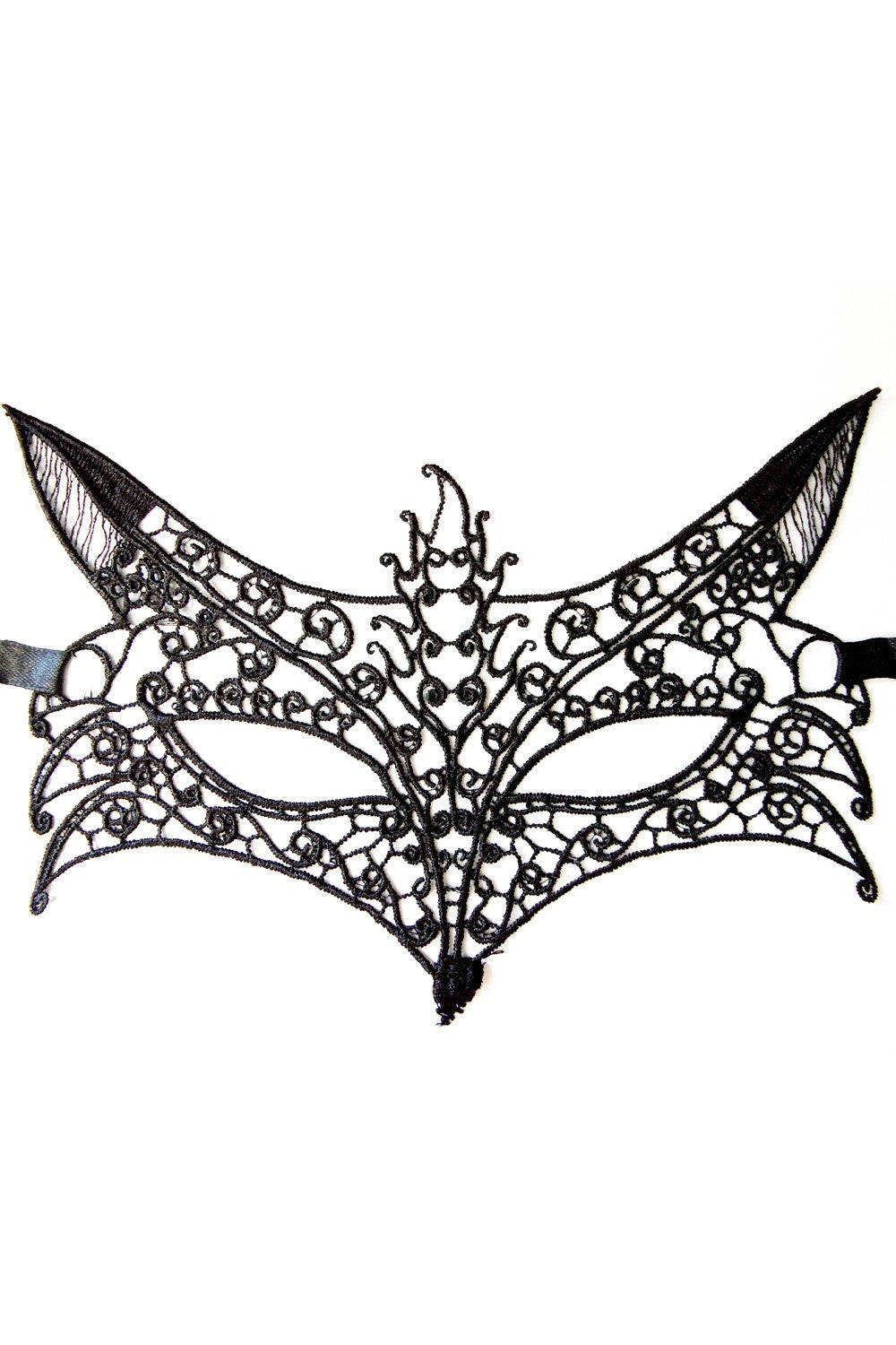 Masque souple dentelle noire – Dreamy Fetish – vue 2