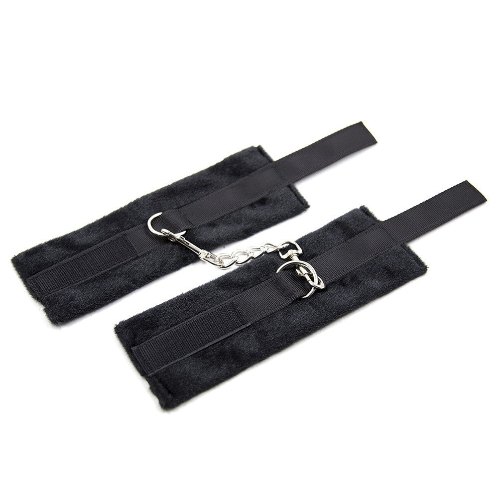 Menottes ajustable noires – Dreamy Fetish – vue 1