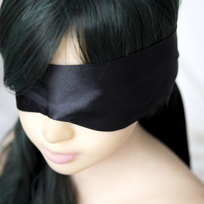 Bandeau noir satinée – Dreamy Fetish – vue 2