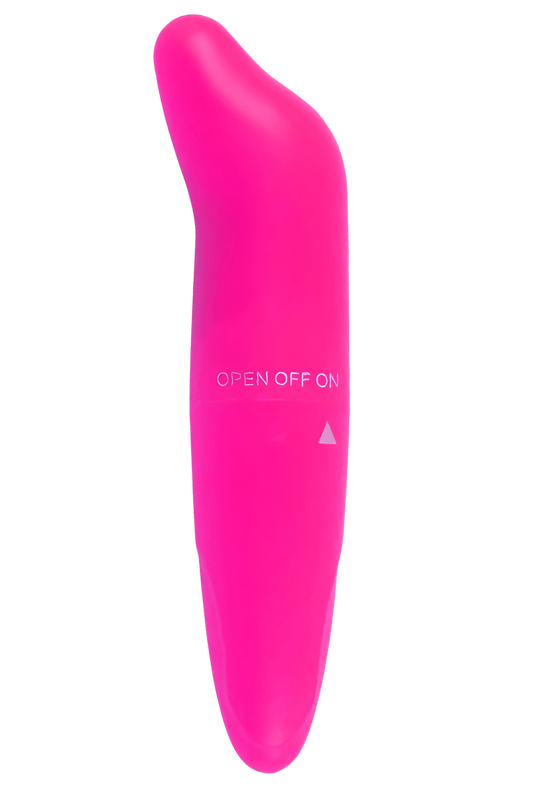 Vibromasseur Tête Incurvée Rose 1 dosette de lubrifiant — Pocket Pleasure – Pocket Pleasure – vue 1