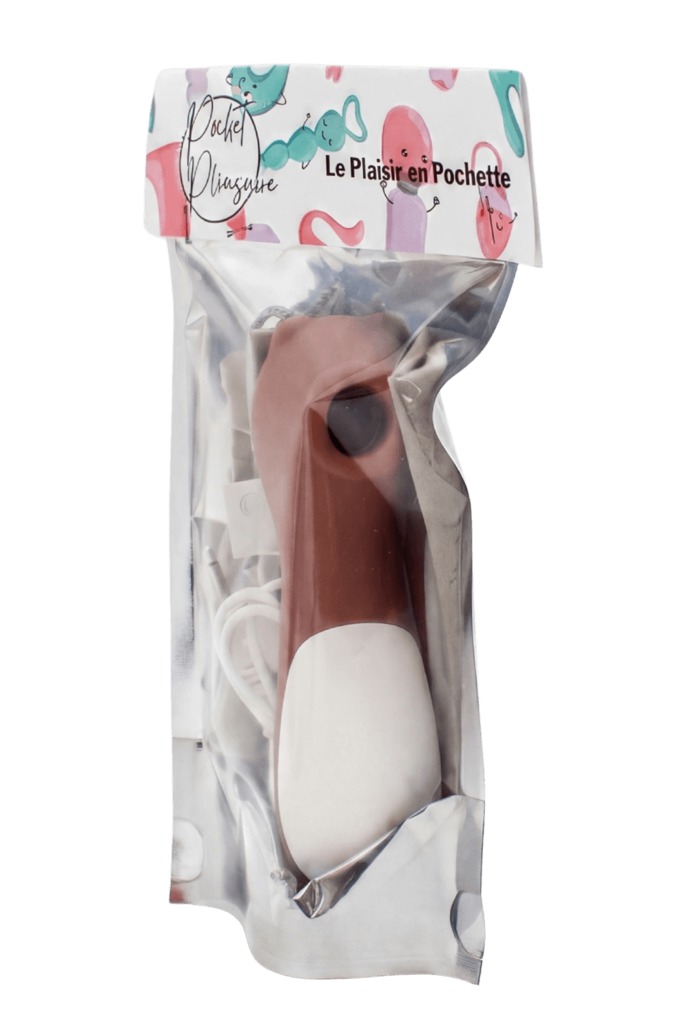 Stimulateur de clitoris Teddy Bear Pocket Pleasure 1 dosette de lubrifiant – Pocket Pleasure – vue 4