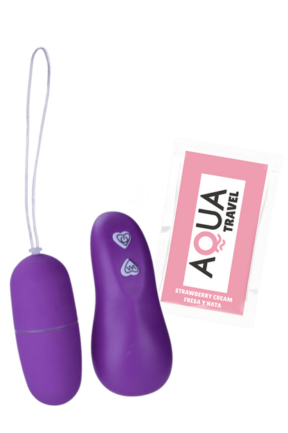 Œuf vibrant violet télécommandé 7 vitesses – Pocket Pleasure – vue 3